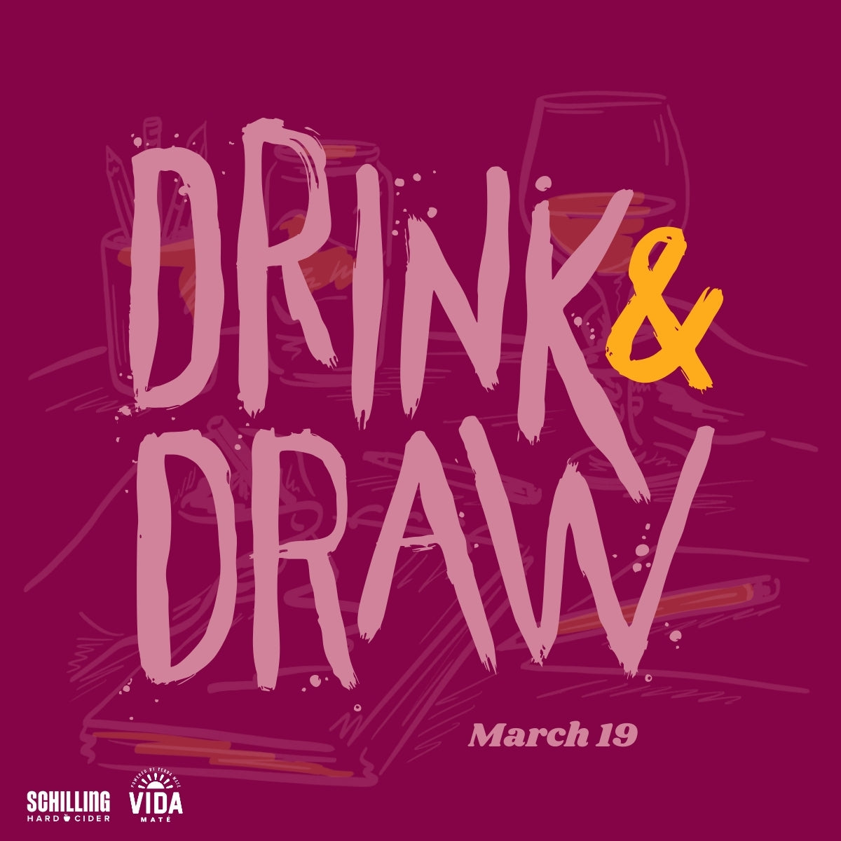 Drink & Draw Event 4/16/26